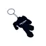 silicone bead keychain